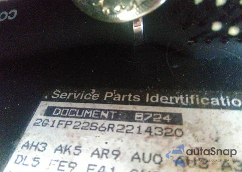 1994 Chevrolet Camaro из США, поврежденный, VIN 2G1FP22S6R2214320